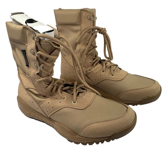 WWOODTOMLINSON The Explorers Footprint Combat Boots Military Tactical - Picture 1 of 6